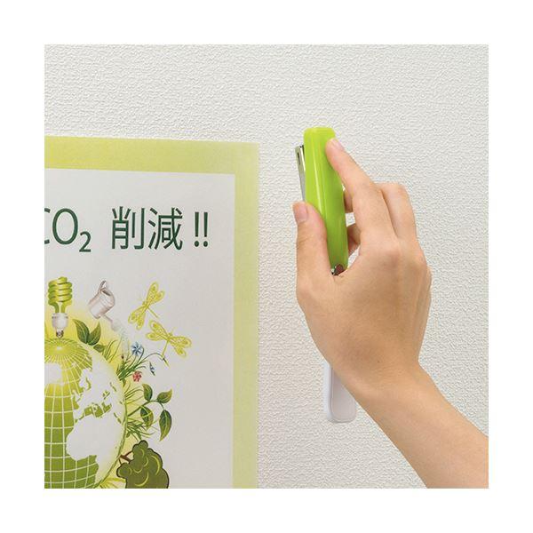 （まとめ） ライオン事務器 ステープラ 楽ホッチ20枚とじ ブルー S-20 1個 〔×10セット〕_3