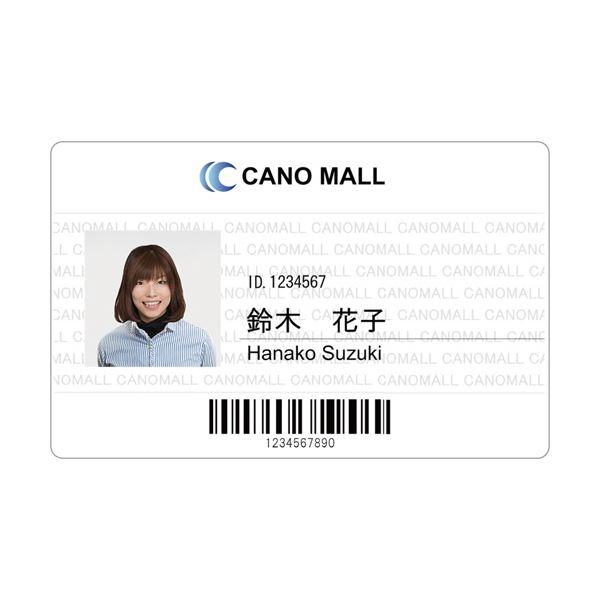キヤノン プラスチックカード 厚口ピュアホワイト 両面 角丸 2858V428 1箱(250枚)_3