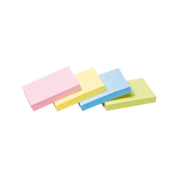 (まとめ) 3M ポストイット エコノパック ノート 再生紙 75×50mm 混色 6561-K20 1パック（12冊） 〔×5セット〕_1