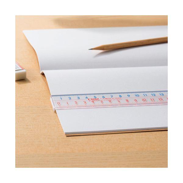 (まとめ) ライオン事務器 ピックアップ定規15cm L-5 1本 〔×50セット〕_4