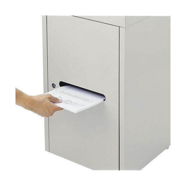 山崎産業 機密文書回収ボックス A3YW-170L-ID 1台の画像