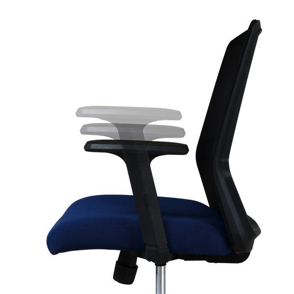 オフィスチェア/デスクチェア 専用 オプション肘(左右セット) 肘高さ調節機能付 CK02-AR 〔本体別売り〕〔代引不可〕
