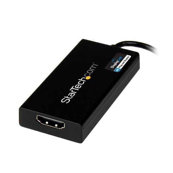 ホット製品 StarTech.com USB3.0接続4K対応HDMI外付けグラフィックアダプタ USB32HD4K 1台