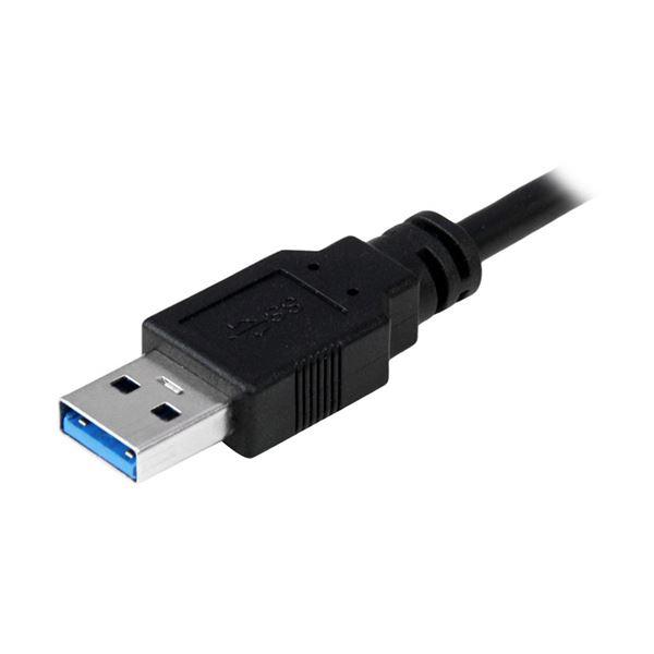 （まとめ）StarTech.com SATA-USB3.0 変換ケーブルアダプタ UASP対応 2.5インチSATA 3.0 SSD/HDD対応 USB3S2SAT3CB 1個 〔×3セット〕_1
