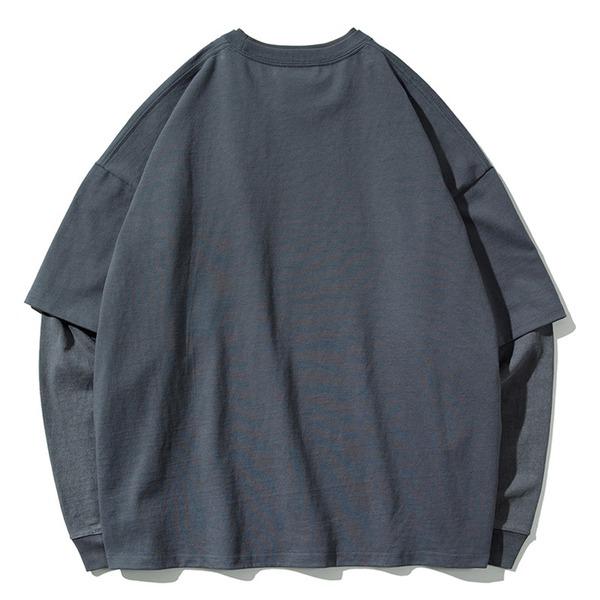 ウルトラ！ カバーナット（COVERNAT）CO2003LT14 レイヤードオーセンティックロングスリーブ/チャコール XL 【D1732283187】(10667円)