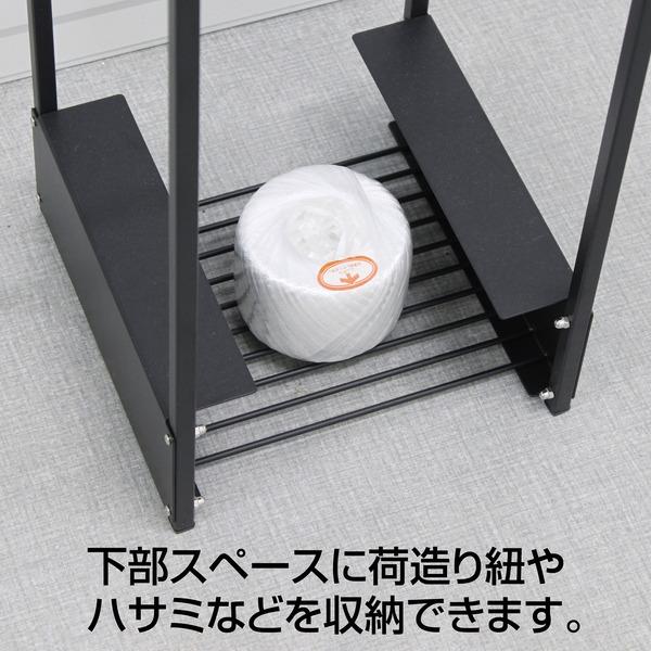 ダンボールストッカー W254×D254×H600mm コンパクト 段ボールストッカー テラモト 組立品_4