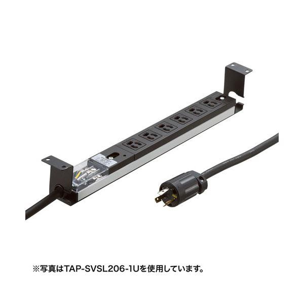 サンワサプライ サーバーラック用コンセントバー1U TAP-SVSL156-1U_1