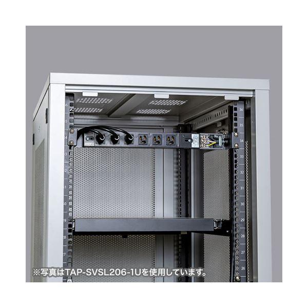 サンワサプライ サーバーラック用コンセントバー1U TAP-SVSL156-1U_3
