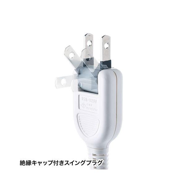〔5個セット〕 サンワサプライ 雷ガードタップ 5m TAP-SP217-5X5_4