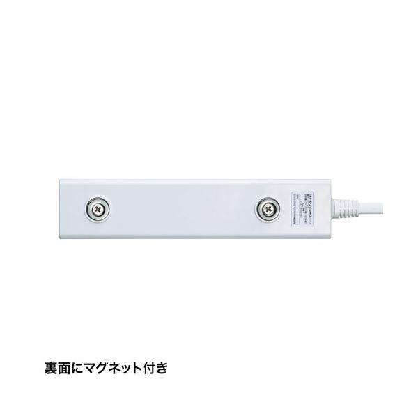 〔5個セット〕 サンワサプライ 雷ガードタップ 5m TAP-SP2116MG-5WNX5_4