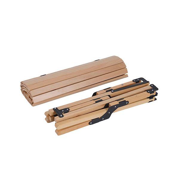 角利産業 KINGMAX ウッドロールテーブル 約1200×600×440mm 89213_1
