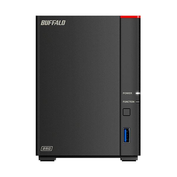 バッファロー LinkStationSOHO向け 2.5GbE搭載 NAS 2ドライブ 4TB LS720DN0402B 1台_1