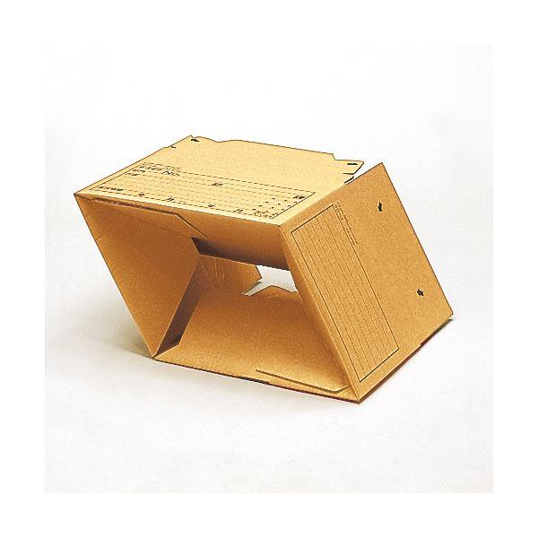 (まとめ）ライオン事務器 文書保存箱（強化タイプ）B4＆データ用 内寸：W420×D395×H300mm SC-11 1個 〔×15セット〕の画像