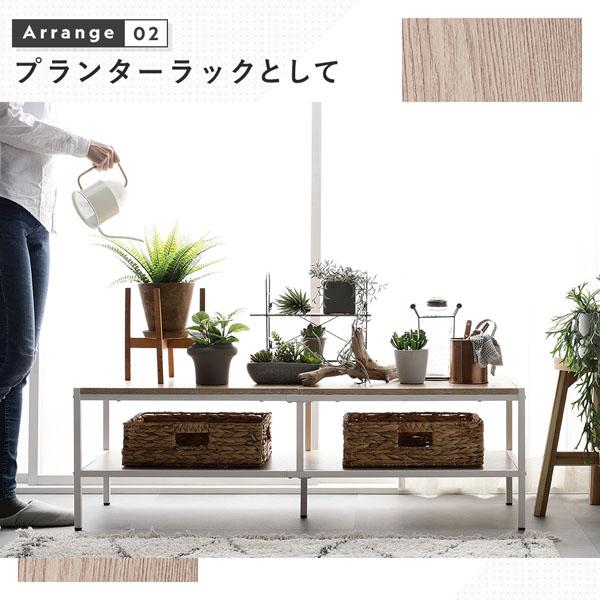 テレビボード テレビ台 単品 幅150cm ヴィンテージ オープンタイプ ローボード インテリア家具 TV台 TVボード 組立品_12
