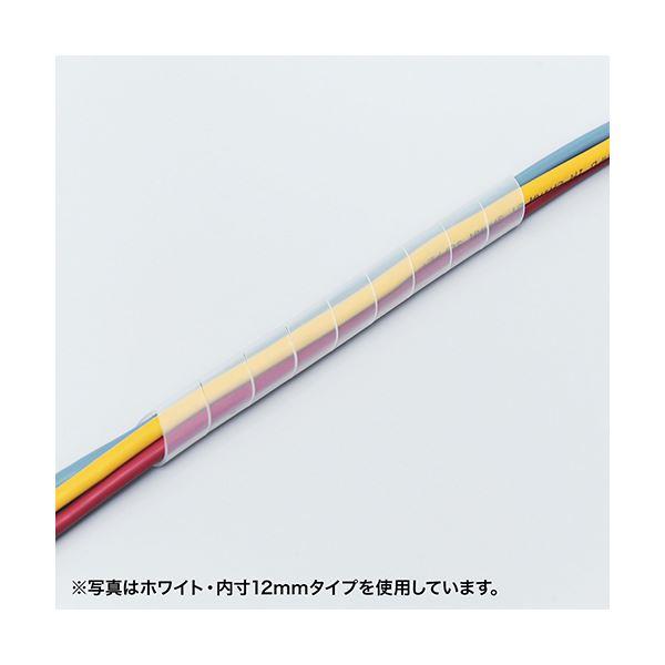 〔5個セット〕 サンワサプライ ケーブルタイ（スパイラル） CA-SP15BKN2X5_3