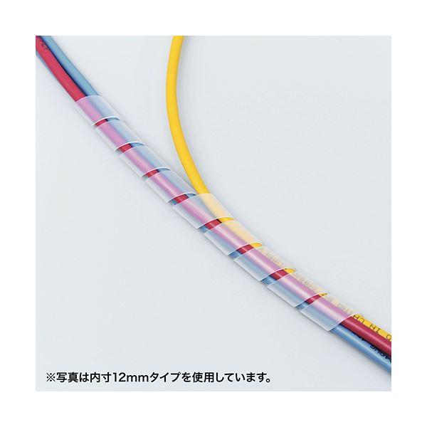 〔5個セット〕 サンワサプライ ケーブルタイ（スパイラル） CA-SP15WN2X5_4