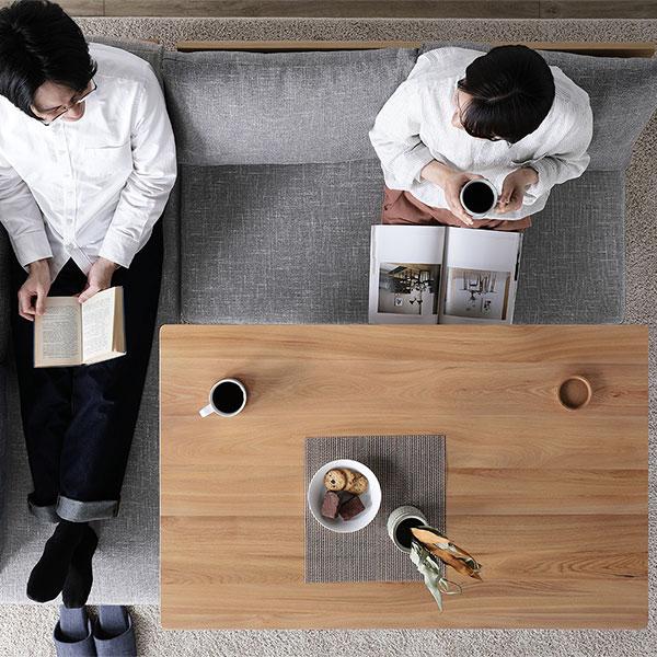 ダイニング テーブル 単品 約幅120cm ナチュラル 木製 天然木 コンパクト 食卓 机 ダイニング家具 組立品_11