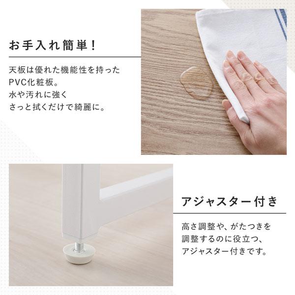 カウンターセット 3点セット カウンターテーブル 幅110cm カウンタースツール 2脚 ヴィンテージ スチール インテリア家具 組立品_12