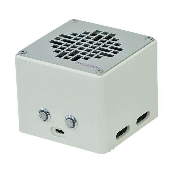 ヨーホー電子紫外線LED空間清浄機 KOROSUKE mini ホワイト YMM-11905-ASW 1台 白 空間を清浄に保つ、紫外線LED搭載のミニ空気清浄機 ホワイト 白 送料無料 ヨーホー電子紫外線LED空間清浄機 KOROSUKE mini ホワイト YMM-11905