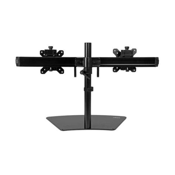 StarTech.com デュアルモニタースタンド 最大24型 VESA規格対応 ARMBARDUO 1台