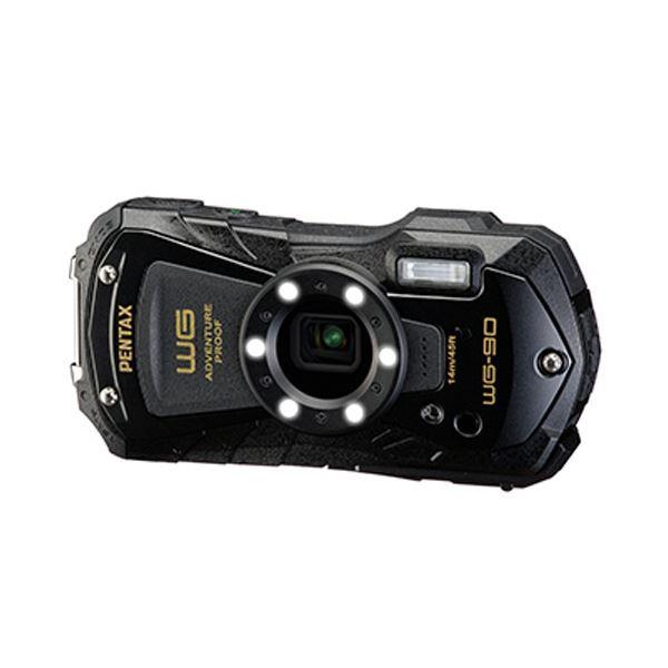 リコーPENTAX デジタルカメラ WG-90 ブラック 152190 1台 デジカメ カメラ 写真 PC パソコン 周辺機器 家電 AV OA デジタル家電_1