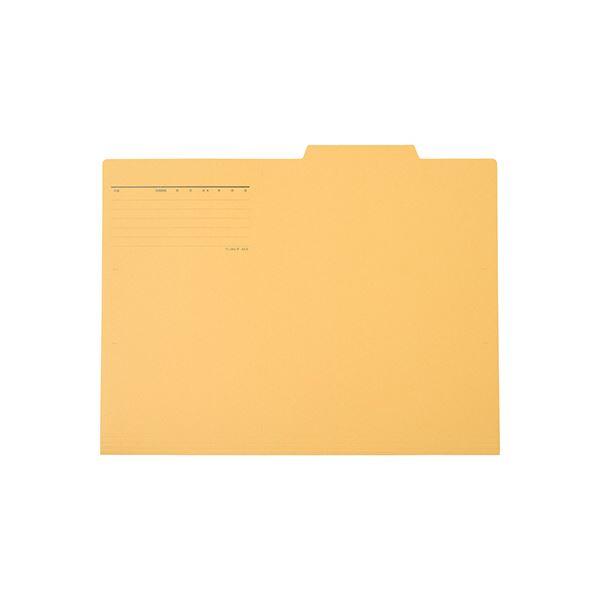 （まとめ） プラス個別フォルダー A3 イエロー FL-069IF 1セット（10冊） 〔×3セット〕の画像
