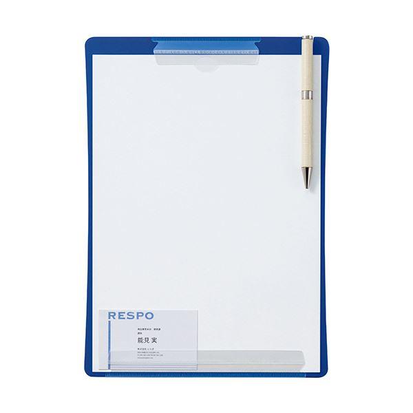 （まとめ） ライオン事務器アンケートボード A4タテ ブルー QB-220-5P 1パック（5枚） 〔×5セット〕の画像