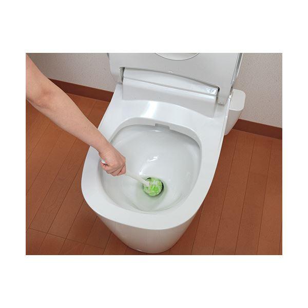 （まとめ） サンコーびっくりフレッシュ コーティング用トイレクリーナー グリーン BF-65 1本 〔×10セット〕の画像