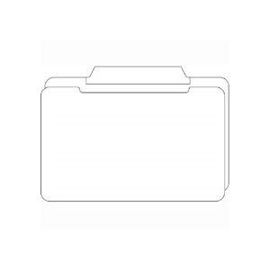 （まとめ） ライオン事務器個別フォルダー エコノミータイプ／見出し部補強加工 A4 金茶 A4-IF2-Y 1パック（10冊） 〔×10セット〕の画像
