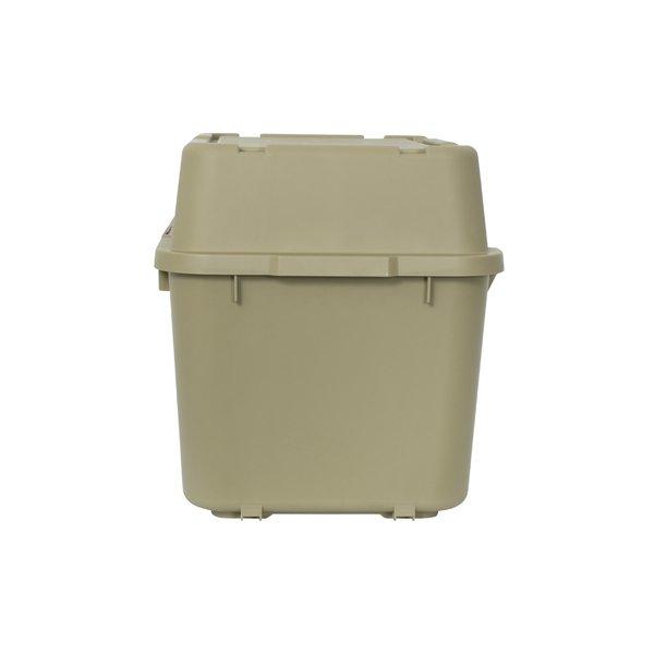 〔2台セット〕 キャリーボックス 70L コヨーテ ローラー付き 宅配BOX用シール付き 日本製 収納ボックス 防災 アウトドア_2