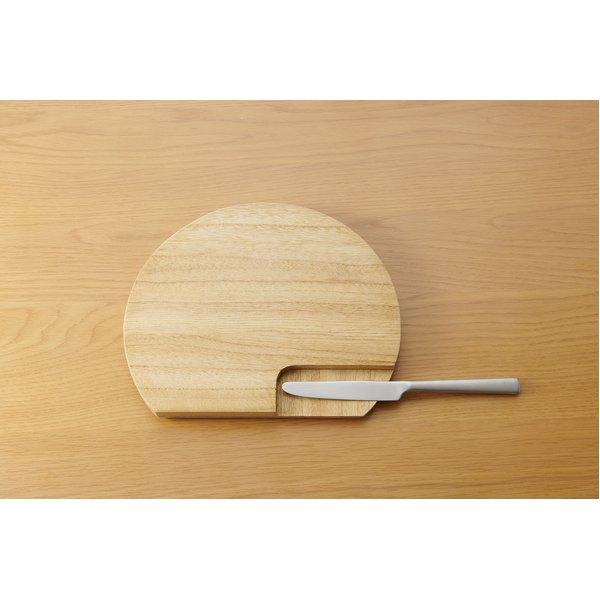 桐 カッティングプレート 丸 木製 天然木 日本製 kirisai 調理器具 キッチン用品 キッチングッズ 皿 まな板_4