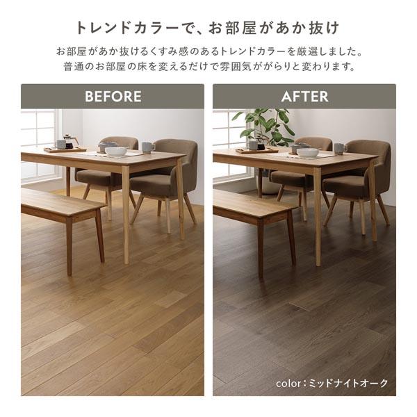 クッションフロア 2枚入り 8畳用 約182×360cm アッシュグレイ 日本製 はっ水 抗菌 抗ウイルス 防カビ 防炎_11