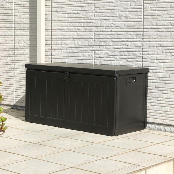 収納BOXベンチ BK 190L 組立品〔代引不可〕_2