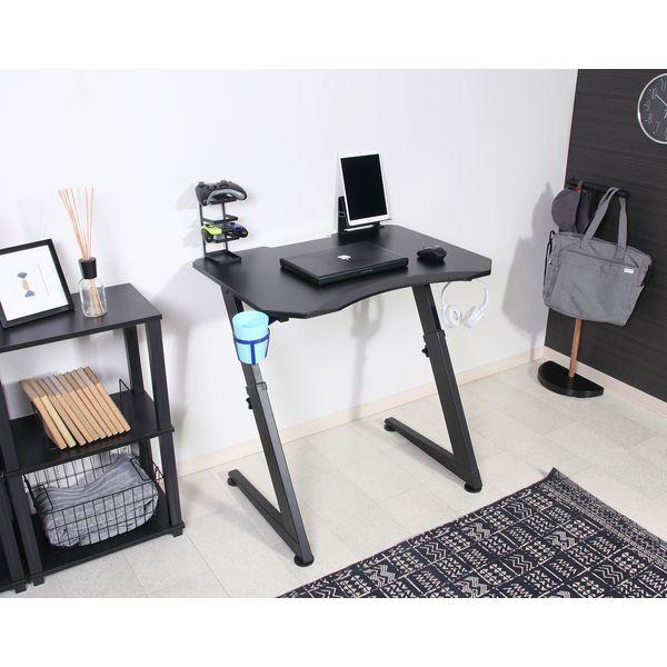 キッズ用ゲーミングデスク BL ブルー 組立品 : Mono Natural(イン
