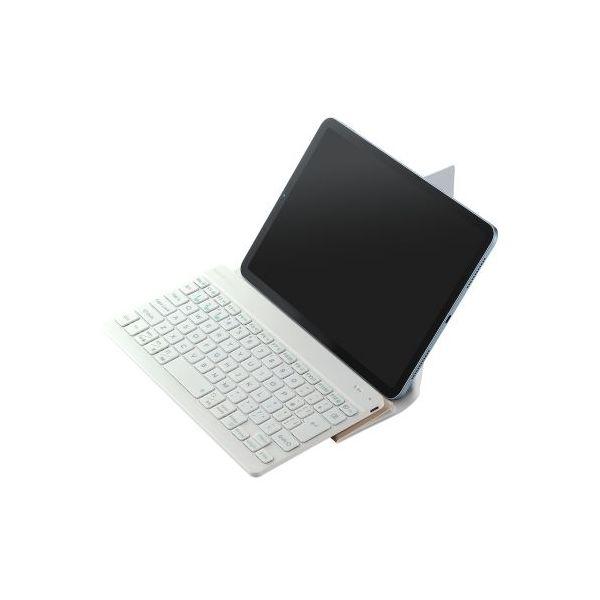 エレコム 充電式Bluetooth Ultra slimキーボード Slint ホワイト TK-TM15BPWH_1
