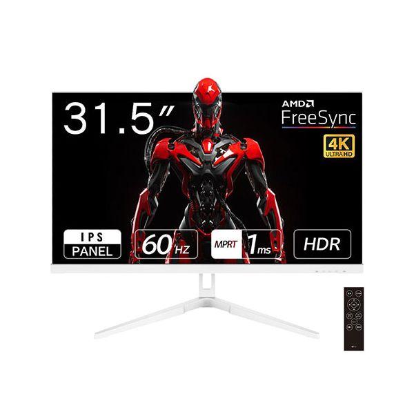 WIS 31.5インチ 4K60Hzゲーミングモニター 応答速度MPRT 1ms AMD FreeSync リフレッシュレート60Hz 315U60HPW_1