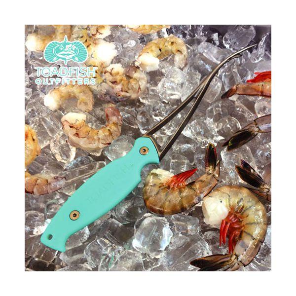 トードフィッシュアウトフィッターズ TOADFISH OUTFITTERS シュリンプクリーナー エビの殻むき・背ワタ取り ステンレス製 TOA1009の画像