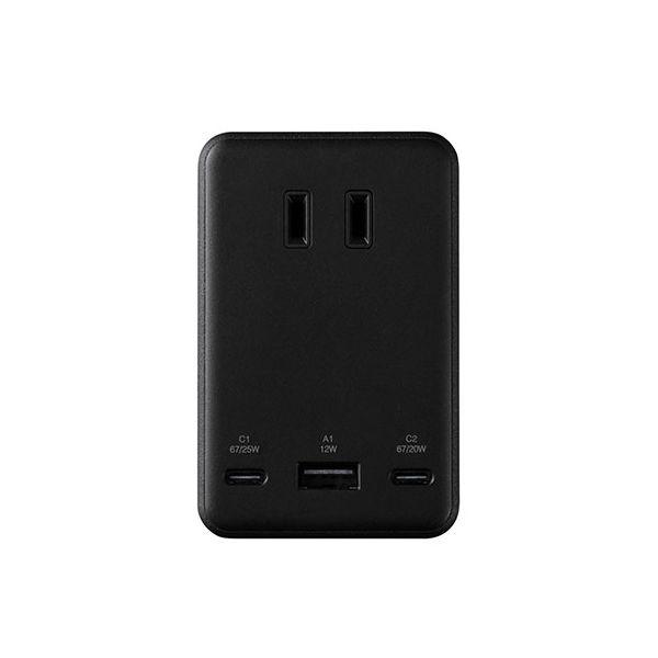 エレコム コンセント直挿しUSBタップ 67W/A×1+C×2 T-U09-3AC2BK_5