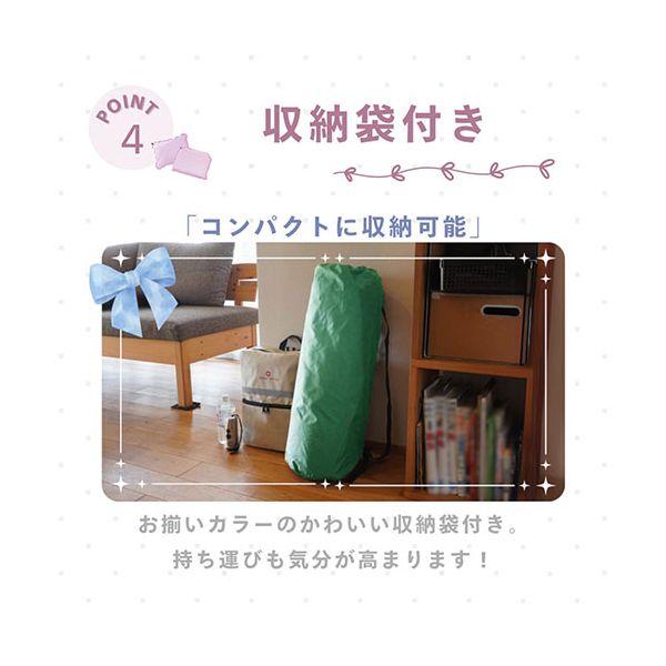 角利産業 KAKURI パステルインフレーターマット アウトドアや車中泊に 寝心地や使いやすさを重視 ピンク KKR89239の画像