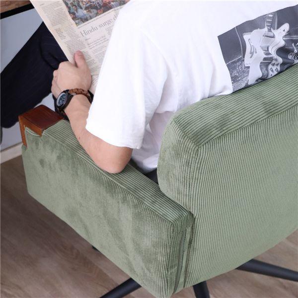 UP384 ウォルクデスクチェア GR グリーン 組立品_3