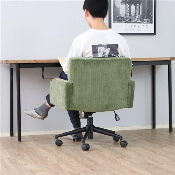 UP384 ウォルクデスクチェア GR グリーン 組立品_4