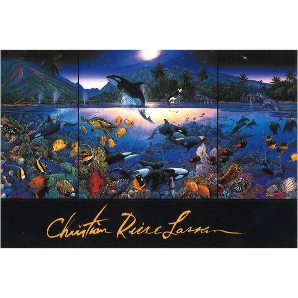 絵画額 Christian Riese Lassen クリスチャン ラッセン Harmony 額縁