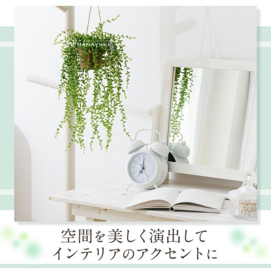 HANAYUKI フェイクグリーン グリーンネックレス 吊り下げ ハンギング 