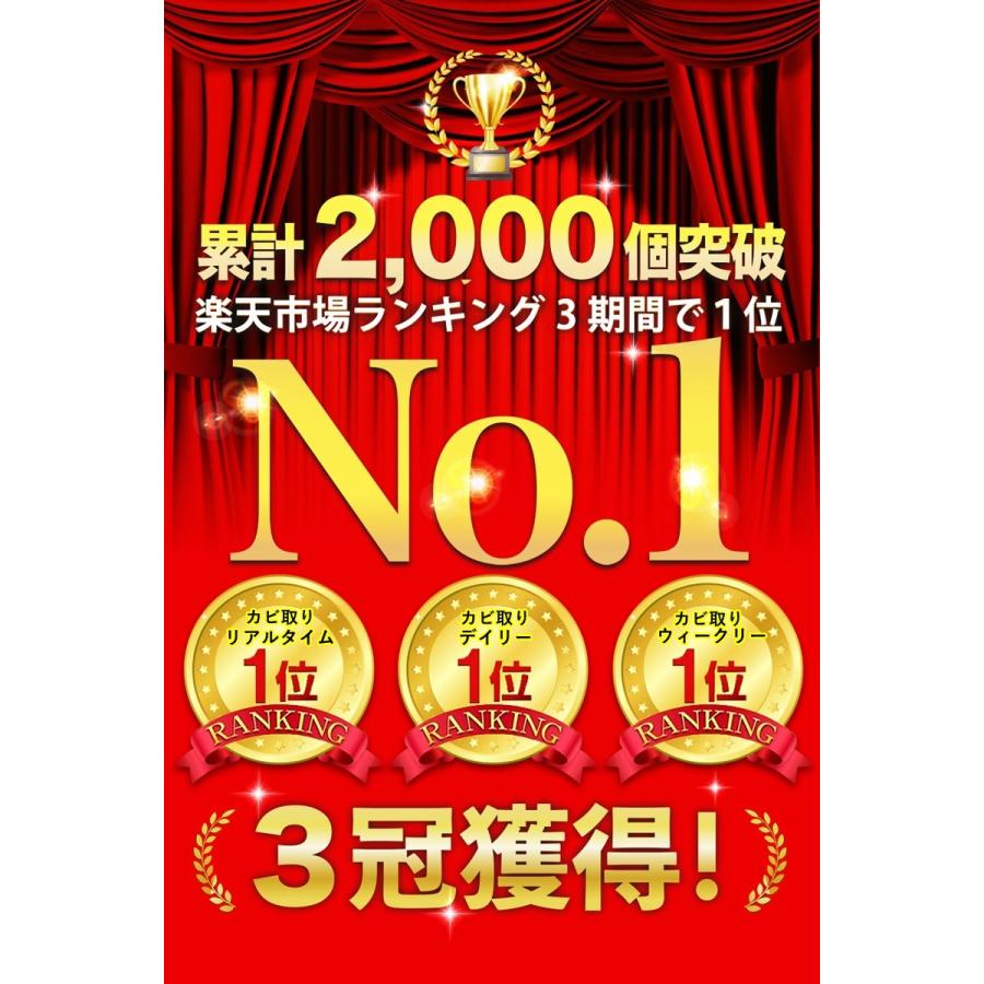 ＼ヤフー1位／＼長崎国際大学と共同研究／＼1箱1年分／ カビピカ お風呂 カビ防止 カビ 予防 カビ取り バイオ 消臭 抗菌 除菌 掃除 ホワイト 風呂用｜supplement-life｜02