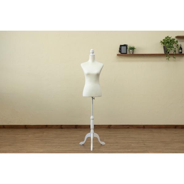 SALE中！　洋裁用トルソーマネキン　アイボリー 11号対応 洋裁用トルソー CN-10IV ピン刺しOK 女性洋裁用