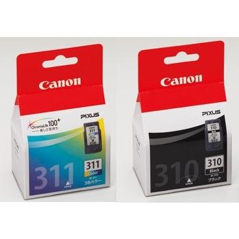 CANON純正インク　BC-310x2個　 BC-311x3個　期限切れ Canon純正品 BC-310 BC-311 各7個セット Canon - 取付期限切れ