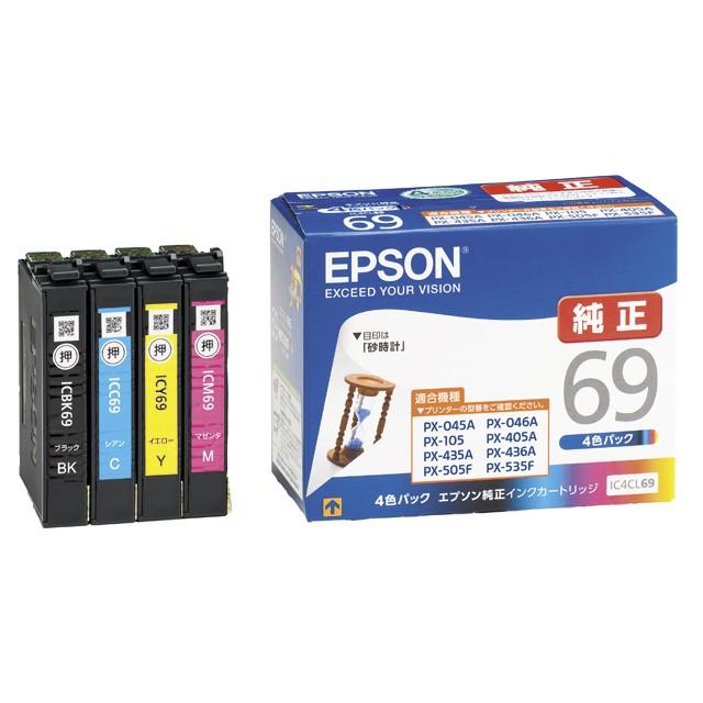 エプソン（EPSON） IC4CL69 EPSON インクカートリッジ 純正品 JAN