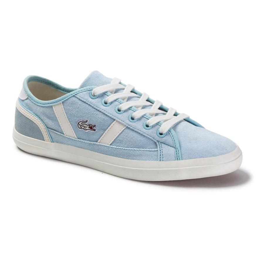 ラコステ Lacoste キャンバススニーカー ライトブルー ホワイト レディース 新品 アウトレット Cfa0017 Ts1 サプリストア 通販 Yahoo ショッピング