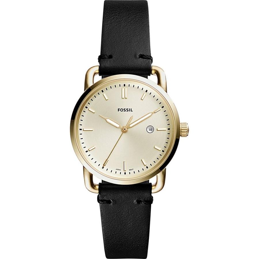 フォッシル Fossil レディース 腕時計 コミューター Commuter ゴールド ブラック レザー Es4308 新品 アウトレット Es4308 サプリストア 通販 Yahoo ショッピング