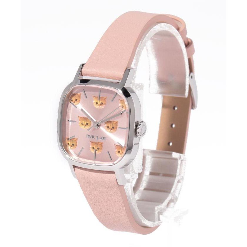Paul Joe ポール ジョー 腕時計 スクウェア ヌネット 猫 ピンク Nounette レディース Pj6028 44n0 Pj6028 44n0 サプリストア 通販 Yahoo ショッピング